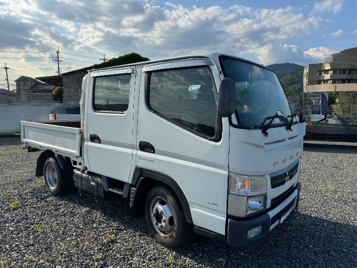 三菱【小型平ボディ】ダブルキャブ